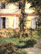 Edouard Manet The House at Rueil oil on canvas